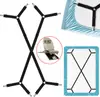 Clip fijador de hoja triangular cinturón elástico ajustable mantel cortina clip metálico funda de sofá cojín clip antideslizante