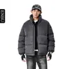 Nueva Chaqueta Gruesa de Algodón para Pareja Otoño e Invierno con Cuello Alto, Abrigo de Algodón Casual Versátil, Ropa de Abrigo de Marca de Moda para Estudiantes