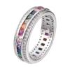 Anillo de plata esterlina 925 no tardío colección de joyería de color elementos de venta caliente recientes adecuado para todas las estaciones