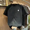 Camiseta Masculina de Verão Marca Americana Tendência Tie-dye Fresca Manga Curta Homem Adolescente Designer Tie-dye Solta Casual