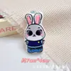 Desenho Animado Zootopia Pelúcia Impressão Acessórios Cabelo Infantil Roupas Sapatos Meias Enfeites DIY Broche Pingente de Bolsa