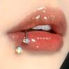 Anillo labial de circonita zona de nadie Antian rosca interna anillo herradura flash Diamante Chica Caliente Uña labial uña de repuesto uña hueso de la oreja uña Amazon