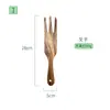 Acácia 24cm Tigela Grande de Madeira Tigela de Salada Mixer Conjunto de Três Peças Garfo de Madeira Garfo para Misturar Salada