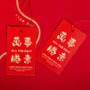 Etiquetas Personalizadas Criativas 2026 Novo Modelo Vermelho Estampagem Imitação Ouro "Realização de Desejos" Etiquetas para Presente Personalizadas da Fábrica de Hangzhou