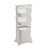 Cesta Multifuncional Multicapa para Ropa Sucia Almacenamiento de Ropa Cesta de Lavandería para el Hogar Estante de Almacenamiento para Balcón Cesta Grande de Aspecto Alto para Ropa Sucia