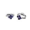 Pequeño Arete de Hebilla Anillo de Hueso de la Oreja Mini Distintivo Arete Trébol de Cuatro Hojas Pendientes de Flores Simple Dulce Cool Dulce