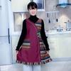[Entrega en una sola pieza] delantal estilo étnico moda resistente al desgaste nuevo uniforme de trabajo cintura de cocina para cocinar overol de restaurante