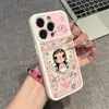 Adecuado para Apple para Transformar Instantáneamente en 18Promax, Diseño de Corazón y Estrella de Jade Colorido, Fundas Personalizadas Suaves y Duras para Teléfonos iPhone y Android