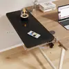 Placa de extensión de escritorio, uso en oficina, no requiere taladro, panel de mesa extensible, soporte de brazo plegable, bandeja para teclado