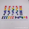 Profissional de Arte Pigmento Semi-Seco Aquarela Conjunto de 6 Cores Caixa de Aquarela Ferramenta Iniciante 6 Pigmentos de Aquarela Solúveis em Água