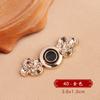 Metal Fivela Estilo Chinês Novo Casaco Suéter Roupas Hanfu Infantil Botões Decorativos