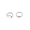 Argolas de Bola Estilo Clássico para Comércio Exterior Transfronteiriço, Piercings de Nariz, Argolas de Orelha, Brincos Universais e Outras Joias para Body Piercing em Estoque