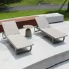 Cama de Lazer ao Ar Livre Impermeável Jardim Hotel Piscina Cadeira de Lounge Vila de Férias ao Ar Livre Cama e Café da Manhã Cadeira de Praia ao Ar Livre
