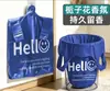 Sacos de lixo grandes impressos de alta qualidade e espessura para lixo doméstico de cozinha, sacolas tote azuis perfumadas para cozinha, sala de estar, dormitório