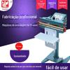 Vendas diretas da fábrica 450 máquina de selagem de pedal com estrutura de alumínio, máquina de selagem de filme plástico, máquina de embalagem de folha de alumínio, máquina de embalagem de filme transparente