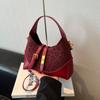 Bolso de Mujer de Diseño de Nicho Bloqueo de Color de Alta Gama Transfronterizo 2026 Nuevo Bolso Dumpling Bolso de Mano para Viajar Bolso Cruzado para Hombro