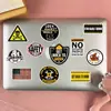 50 piezas de pegatinas para casco con graffiti de venta caliente transfronteriza, pegatinas decorativas para casco, equipaje, refrigerador, patineta, motocicleta