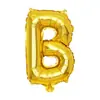 Balões de Letra de 32 polegadas Festa de Aniversário Véspera de Ano Novo Decoração Prata Dourado Arranjo de Casamento Balões de Letra de Filme de Alumínio Atacado