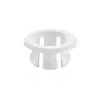 Anillo de rebosadero redondo Tapón de rebosadero Cubierta decorativa para rebosadero Accesorios para lavabo Anillo de rebosadero Blanco Negro Mate Anillo decorativo para lavabo