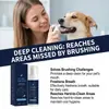 Espuma para el Cuidado Bucal de Mascotas, Limpieza Dental Universal Sin Enjuague para Gatos y Perros, Productos de Higiene Bucal Diaria para Mascotas
