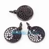 Acessórios DIY Cobre Puro Microincrustado Yin Yang Oito Trigramas Buda Maitreya Cabeça de Leão Pequeno Pingente Pequeno Pingente