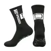 Calcetines deportivos antideslizantes para hombre, calcetines de fútbol, de media pantorrilla, antideslizantes, fútbol, bicicleta, calcetines cálidos