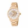 AliExpress forsining Reloj de Pulsera para Hombre Moda Casual Reloj Dorado Correa de Acero Reloj Mecánico Automático Hueco