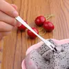 Garfo de Frutas de Aço Inoxidável\Palito de Frutas Moderno\Garfo de Bolo Lua de Sobremesa Garfo de Lanche com Faca e Garfo Garfo de Frutas de Dois Dentes