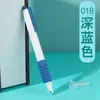 Estudiantes sujetando un bolígrafo con postura positiva y presionando un bolígrafo de 0.38 mm pueden reemplazar la bolsa de tinta alto valor de color escritura aprendizaje caligrafía escritura tarea