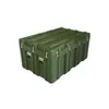 Caja de Plástico con Ruedas Caja de Materiales 1200*800*600 Caja para Equipo Caja para Equipo de Estrategia de Campo Exterior Caja de Transporte de Equipo de Combate