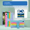 Funda Protectora Adecuada para Tableta Galaxy Tab A11 de 8.7 pulgadas Sm-X135G/130 Funda Protectora Suave de Silicona