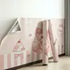 Papel pintado autoadhesivo lindo de dibujos animados, pegatinas de pared impermeables, papel pintado para el hogar, pegatinas decorativas para pared de fondo de habitación infantil, dormitorio