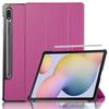 Adequado para Samsung Tab S8 X700 X706 S7 T870 T875 11 polegadas capa protetora tri-fold com rodízios