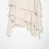 Para Comercio Exterior Transfronterizo Europeo y Americano Ropa de Mujer Aliexpress Más Vendido Verano Simple Versátil Falda Irregular con Volantes