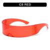 Gafas de Sol Todo en Uno con Sentido Tecnológico Cyberpunk Celebridad de Internet Ins Mismo Estilo Futurista Sexy Moda Gafas de Sol Transfronterizas