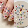 Venda Quente Transfronteiriça Dopamina Gordura Estrela-do-mar Arte de Unha Strass de Fundo Plano Estrelas Coloridas Irregulares Ornamento de Strass para Nail Art DIY Fabricante