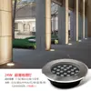 Luces subterráneas ultradelgadas LED para exteriores, impermeables, empotradas en el suelo, luces enterradas, luces de jardín, luces para césped, luces de pared exteriores, focos