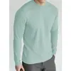 Camiseta de manga larga para hombre de modal, camiseta base de cuello medio alto, antibacteriana y antiácaros, top de cuello medio, ropa de otoño negra