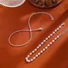 Venta al por mayor de joyería transfronteriza, Cadena de cuentas simple de doble capa, Nuevo tobilleras de estilo retro playero, Venta al por mayor de tobilleras, Ventas directas de fábrica