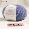 Comercio exterior hilo de mohair de bebé sudafricano para tejer a mano ganchillo DIY hilo fino hilo de mohair de seda ovillo de caballito de mar venta al por mayor
