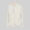 À Pronta Entrega Jaqueta Lulu Original Label Define com Gola Alta Longa para Yoga e Corrida, Feminina Slim Fit, Emagrecedora, Elástica, Modeladora