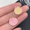 30 acessórios de pingente rosa para o dia dos namorados, varinha mágica, castelo, amor, rosa, faça você mesmo, brincos, pulseira, acessórios