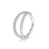 Anillo de Nariz para Piercing Retorcido de Acero Inoxidable Aro Cerrado Continuo Anillo de Nariz Espiral Pendiente Anillo Multifuncional Directo del Fabricante