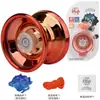 Ventas Directas de Fábrica yo-yo de metal de aleación yo-yo luminoso para niños yo-yo competitivo sueño muerto sueño vivo juguetes