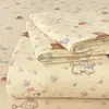 2026 Novo Modelo Grau A Lençol de Cama de Gaze de Camada Dupla Peça Única Quarto de Dormir Não-Algodão Capa de Edredom de Algodão Puro Fronha Única Conjunto de Três Peças Verão 2