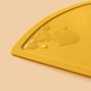 Jogo Americano de Silicone Infantil Anti-Sujeira Grau Alimentício Mesa de Jantar Isolamento Térmico Dobrável Bebê Mesa de Trabalho Semi-Circular Antiderrapante Anti-Incrustante