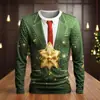 Camiseta de manga larga para hombre, nueva, europea y americana, personalizada con estampado, estilo callejero moderno, camisa básica deportiva casual