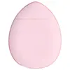 Esponja de Maquiagem Face Wash Beauty Blender, Esponja Triângulo para Dedos Não Absorvente de Pó, Escova de Limpeza Facial com Cerdas Macias, Escova de Silicone Dupla Face
