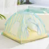 Tienda de Princesa de Primavera y Verano Cama para Perro Cerrada Cuatro Estaciones Plegable Exterior Portátil Cama para Mascotas Cama para Gato