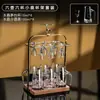 Juego de Regalo de Decantador de Vidrio para Baijiu Caja de Regalo Juego de Copas de Cristal de Alta Gama Chino Copa Bala para el Hogar Vaso de Chupito Souvenir